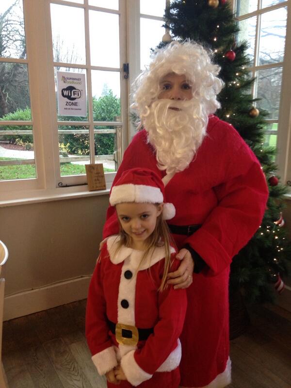 All for the St. Michael's Santa Fun Run this morning in the park. Come on down and support a great cause.