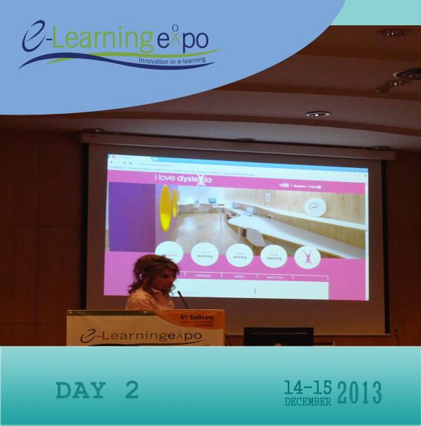 e_LearningExpo's tweet photo. Παρουσίαση i love dyslexia 
#e_learningexpo #Greece #edtech #education #ilovedyslexia http://t.co/jVFnR0xOz3