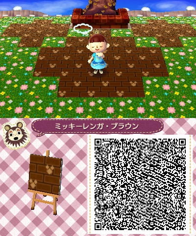 元の とび 森 Qr コード ディズニー 地面