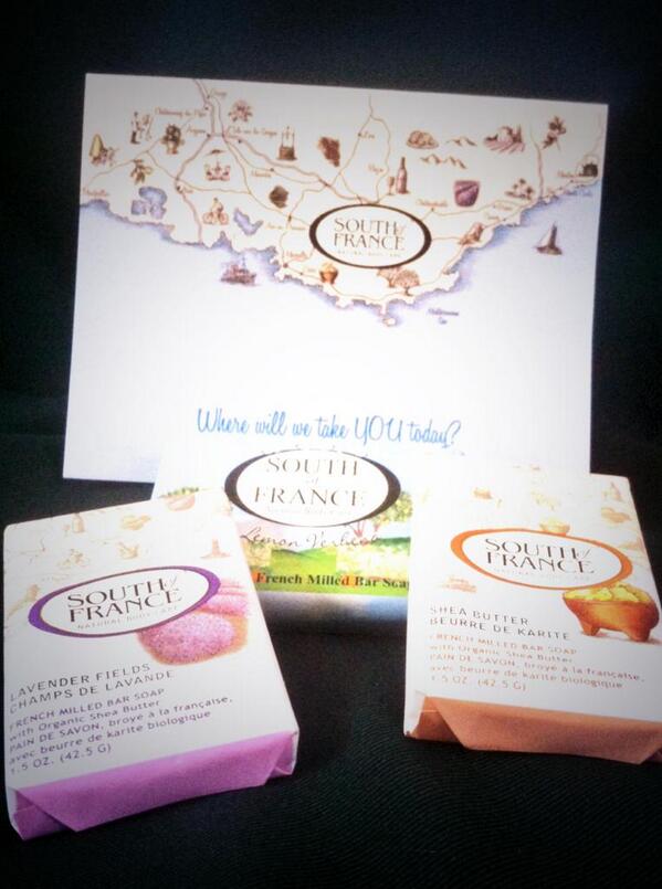 SOFNaturalSoaps's tweet photo. RT @JessMarohn: @SOFNaturalSoaps Thank you so much for the sweet note and magnificent soap samples! http://t.co/I20cgq7rZB