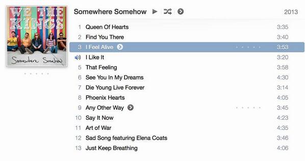 WTKSpain's tweet photo. Aquí tenéis el tracklist del CD que sale a la venta mañana http://t.co/5VfidDUAxd