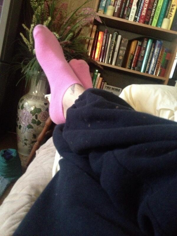 shitstevensayss's tweet image. You know. Like when your colon comes out #pinksock