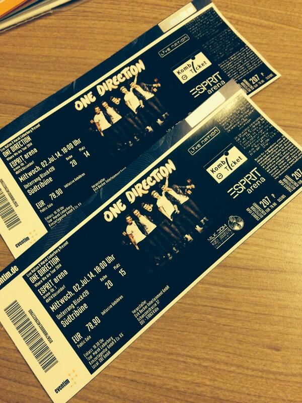 ElOencel's tweet photo. that's amazing ! I have concert tickets !❤️❤️😊🙊          @onedirection I will com to see you❤️😍! http://t.co/dMIpZlJPQn