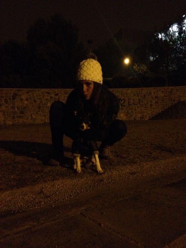 DanielaSnchez18's tweet photo. De paseito con el pequeño Curro!! :) http://t.co/EkPzJFi1Oc