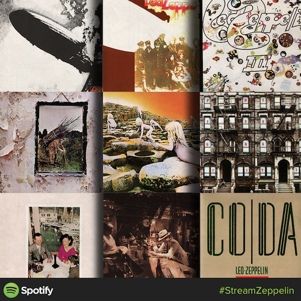 SpotifyMexico's tweet photo. ¡Todos los álbumes de @ledzeppelin ya están disponibles en #Spotify! #StreamZeppelin - http://t.co/fEVm5eKMai http://t.co/yzIm4cOLta