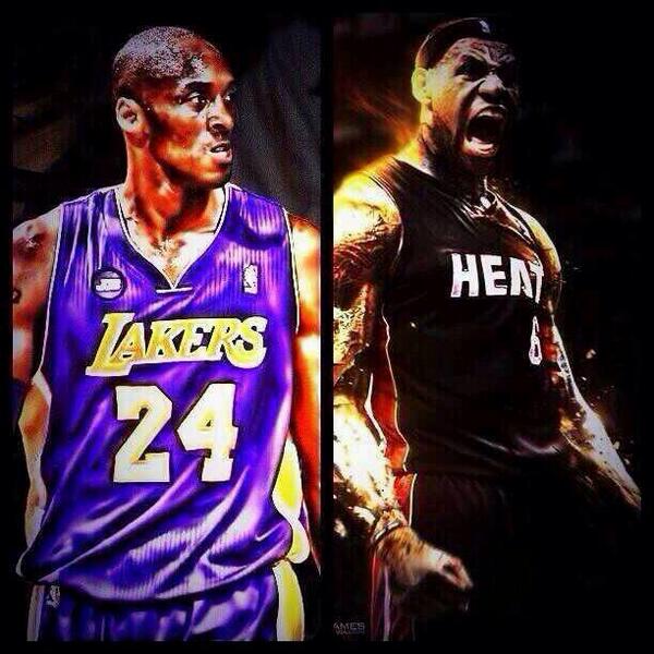 LebronYouSuck's tweet photo. RT FOR KOBE 

FAV FOR LEBRON

http://t.co/o0buiHdsXy