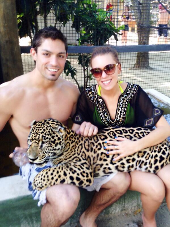 Randal Grichuk on X: Got to play with a Jaguar in Honduras