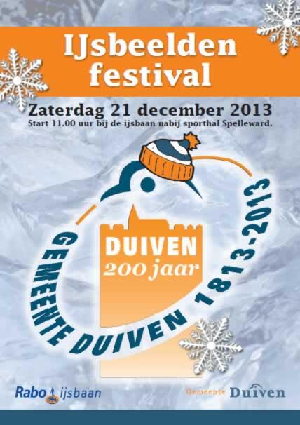 Vergeet u volgend weekend niet een kijkje te nemen bij het IJsbeeldenfestival 200 jaar Duiven? #duiven200