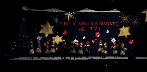 rbeca_anc's tweet image. #nodegenera  #Arbeca 
Els alumnes del Ceip Albirka i l'Escola Bressol omplen el centre cultural per #LaMaratoTV3
