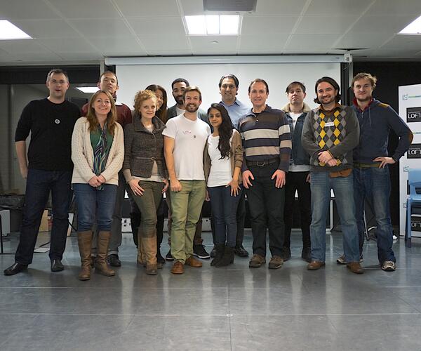 PeterJThomson's tweet photo. Amazing participants of the #HackHumanity hackathon. Well done @HackHumanityOrg &amp; team. http://t.co/QUTBqsWxKm