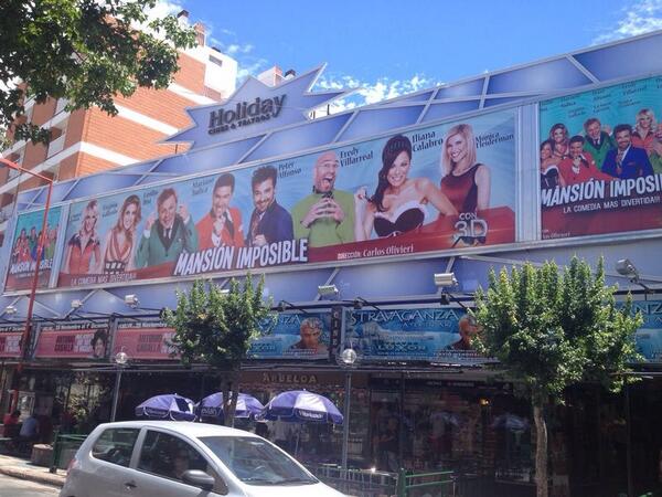iudica's tweet photo. “@elchatoprada: Mansion Imposible! Teatro Holiday  Carlos Paz http://t.co/OVgwVolboC” SE VIENE SE VIENE Y MIRA SI NOS SALE????