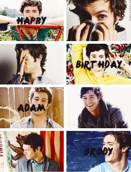 Happy Birthday Adam Brody!! We all love you and will forever cherish the Seth Cohen holiday #Chrismukkah