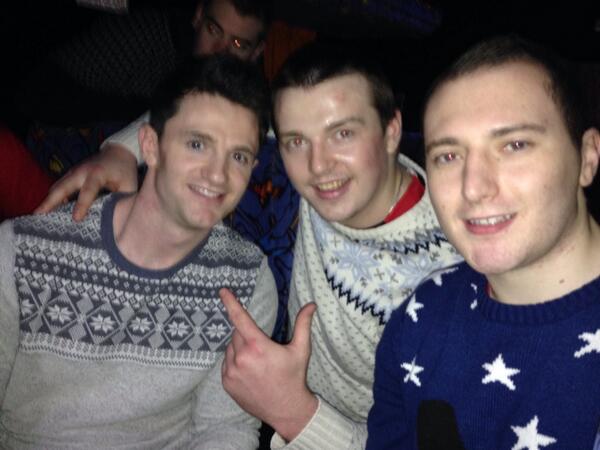 rocking it with the christmas jumpers #raineyoldboys #chrimborugby