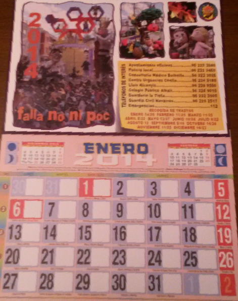 FallaNoNiPoc's tweet photo. Ya hemos repartido los calendarios ¿no lo tienes? Pasa x Javi Peluqueros o preguntanos y te lo llevamos http://t.co/nHjnHBAX77