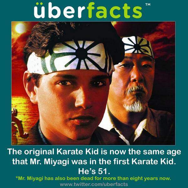 The original Karate Kid.