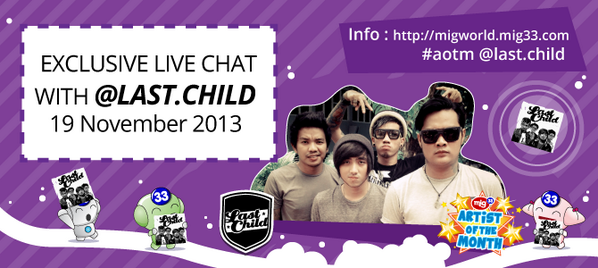YIHHAAA!!! Hari Kamis kita LIVE CHAT di @mig33_indonesia , ayoo LF pada kumpul yak! :D