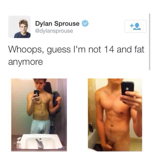 can we all applaud Dylan Sprouse for this being his response to his nudes b...