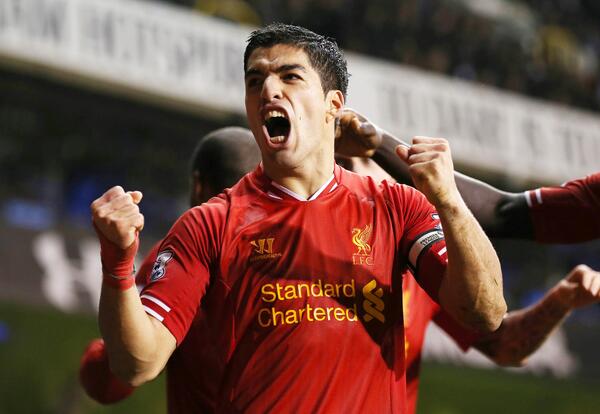 Bbm9D4BCMAAv4l1 Liverpool offer Luis Suarez £200k a week contract to stay at Anfield [Times, Telegraph & Guardian]