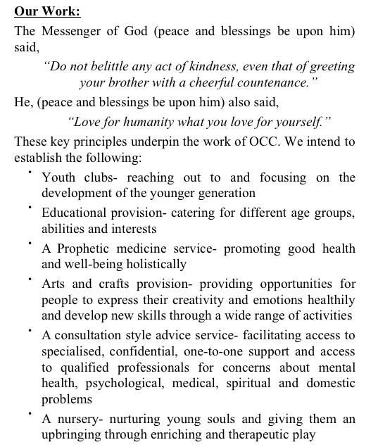 OCC_Luton's tweet image. #KeyPrinciples #Youth-club #Educate #Prophetic #Medicine #Arts #Craft #Advice #Nursery