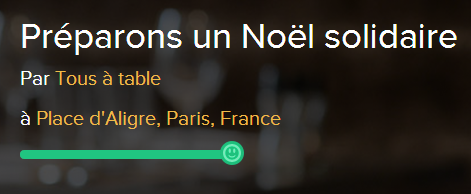 assotousatable's tweet photo. Grâce à vous, 150 bénéficiaires assisteront 
au dîner #NoelSolidaire ! Merci à tous !!! @LaFourchetteMmm @zegive http://t.co/6Z81fG2M7e
