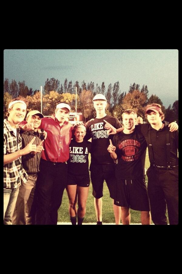 JustinHafner80's tweet image. #memorymonday to Powderpuff dominance and the star player #OffensiveCoordinator @paytonsalquist2