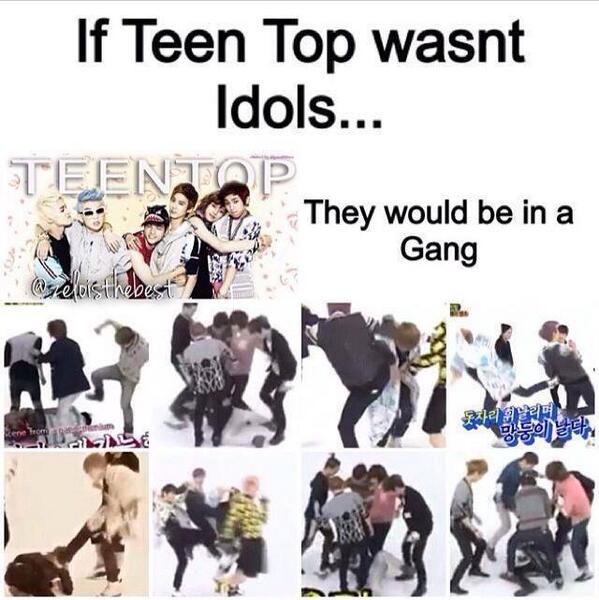Elf_Inspirit1's tweet photo. IF TEEN TOP WASN'T IDOLS

cr: owner http://t.co/6c3m6oZw43