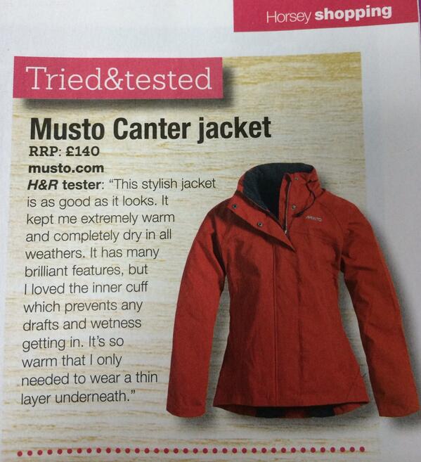 musto long canter jacket