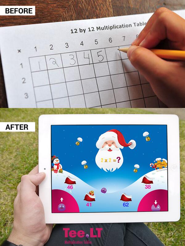 tee_lt's tweet photo. Did you know, that many children struggle with learning their multiplication tables? Now they can learn in a fun way! http://t.co/Dt6MJEuAia