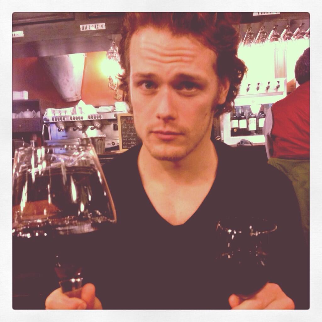 Sam heughan twitter instagram