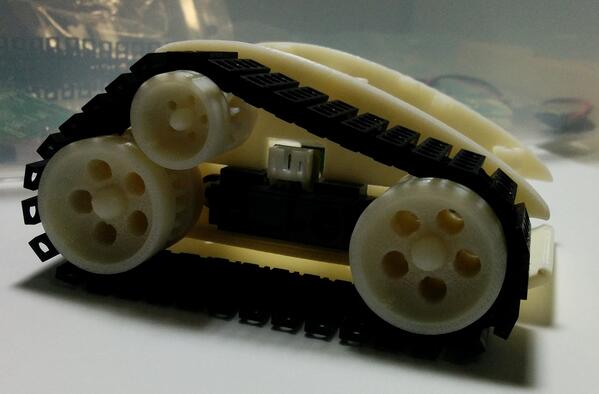 JonHylands's tweet image. The real robot is much cooler than the CAD model: #RobotsConf #robots