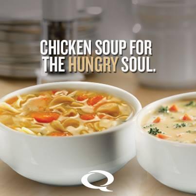 Baby it's cold outside! Some in for a bowl of our delicious hot soup! #sumterquiznos