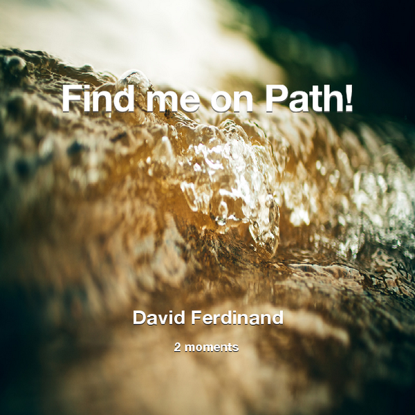 Find me on #Path now! Go to: path.com! #thepersonalnetwork
