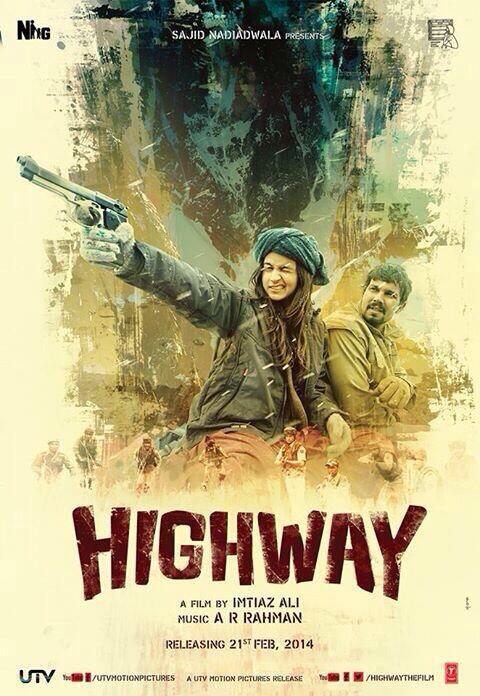 Randeep_FC's tweet photo. Poster of  #Highway  http://t.co/iREgL1EQEa