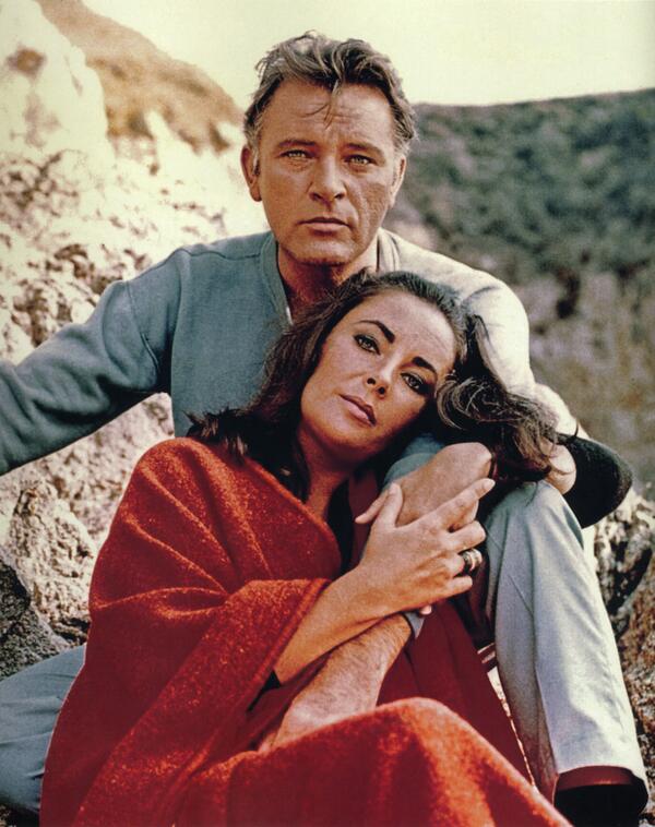 ClassicActors's tweet photo. Richard Burton and Elizabeth Taylor. http://t.co/28EYyYsRj1
