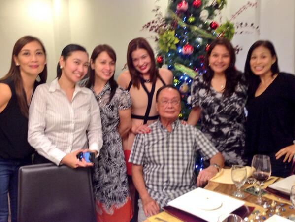 mjayme's tweet photo. In my uncle's 75th bday. With cousins @reenacruz @tanyacruz http://t.co/LQejZghuPE