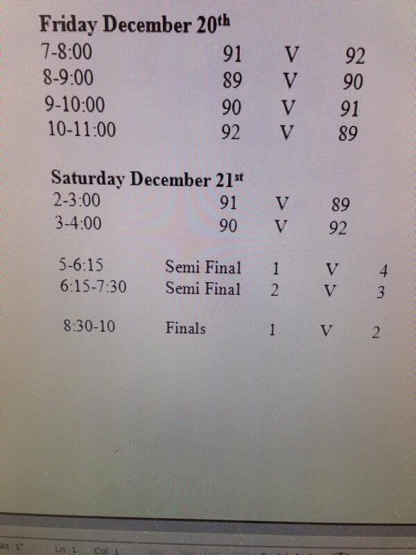 Battleoftheages's tweet photo. the official schedule has been released #QuestForTheCup http://t.co/RZlhAxswTq
