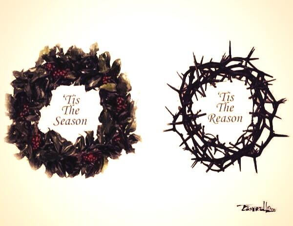 hollyhutchie's tweet photo. I love this... Merry CHRISTmas!!! http://t.co/wzCcgImSdR