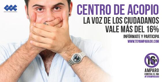 Unete, únicamente necesitas traer tu IFE y firmar en los centros de acopio... te esperamos!!!