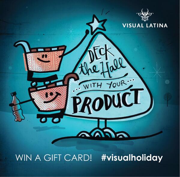 VisualLatina's tweet photo. Share your best decoration with us and snap a nice pic, of course! More gift cards waiting http://t.co/SySwj7p0JZ http://t.co/Iks4YnsujA