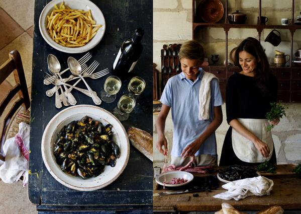 Foodzai's tweet image. This is what happiness looks like (photo via mimithorisson.com)