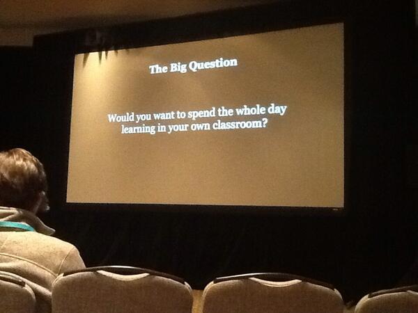 delta_dc's tweet photo. I hope most teachers already do.
RT @teach1tech: Have you thought and reflected on this via @gcouros #ties13 http://t.co/p2MZYHF8pU