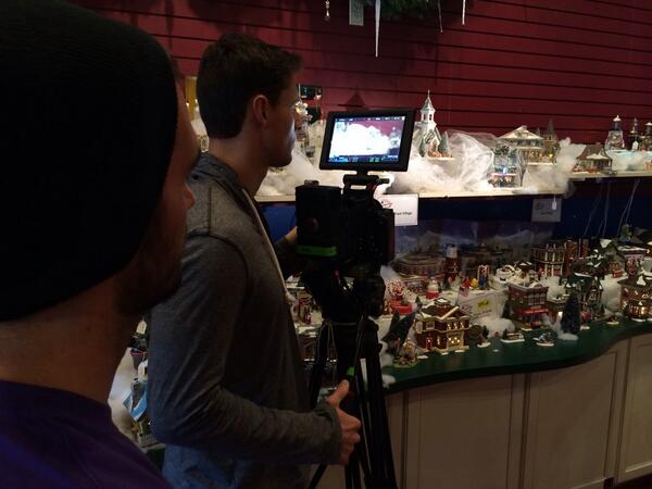 Day 3 shoot in Santa Claus, IN for #JustBeClaus