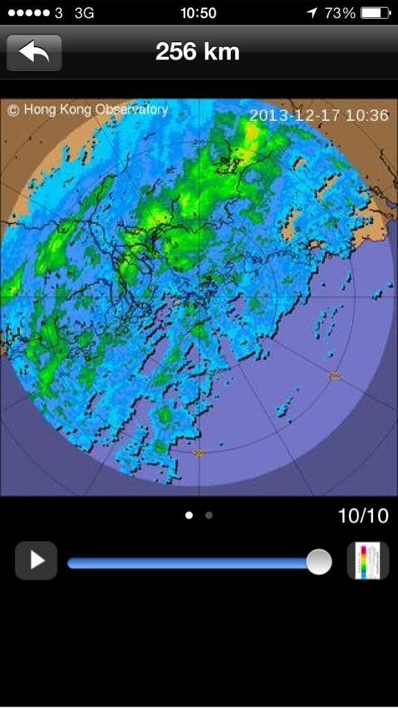 Another rainy day in Hong Kong.