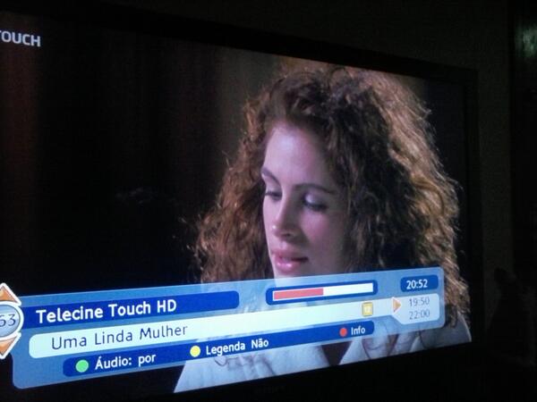 douglasmaciente's tweet image. Assistindo 'Uma linda mulher' #classico #tctouch #nethd #juliaroberts