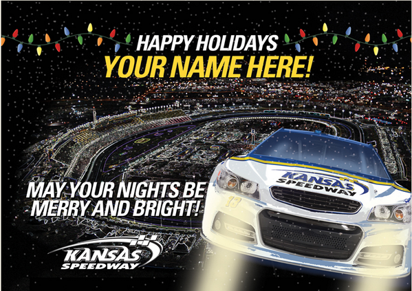 kansasspeedway's tweet photo. Send your friends &amp; family a personalized @kansasspeedway Holiday Card! http://t.co/z9MgaUKeqb http://t.co/YN99eZFlkz