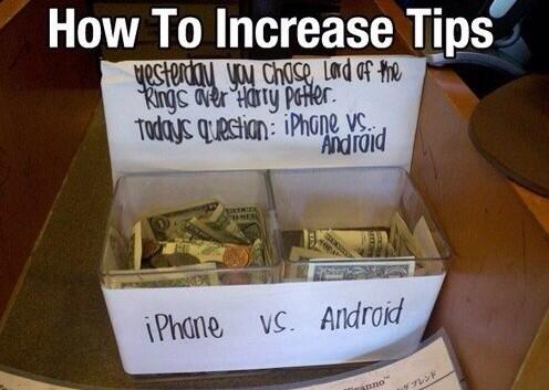 iPhone vs Android on Twitter: iPhone vs Android on Twitter: