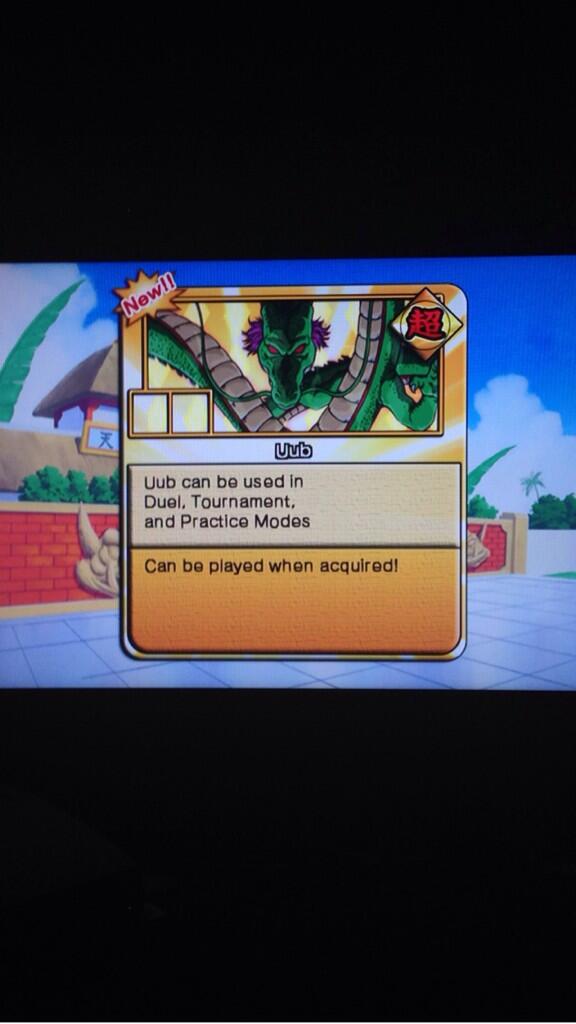 mandohuitron's tweet image. After so much ass kick I finally unlocked him!!!! #dbz #budokai3