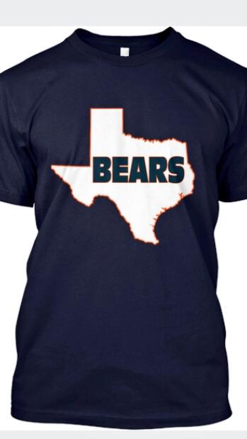 chicago bears texas shirt