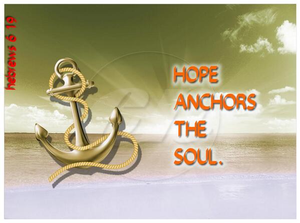 FaithPrayInGod's tweet image. Hope in God is the Anchor in a Believer’s Life Hebrews 6:19