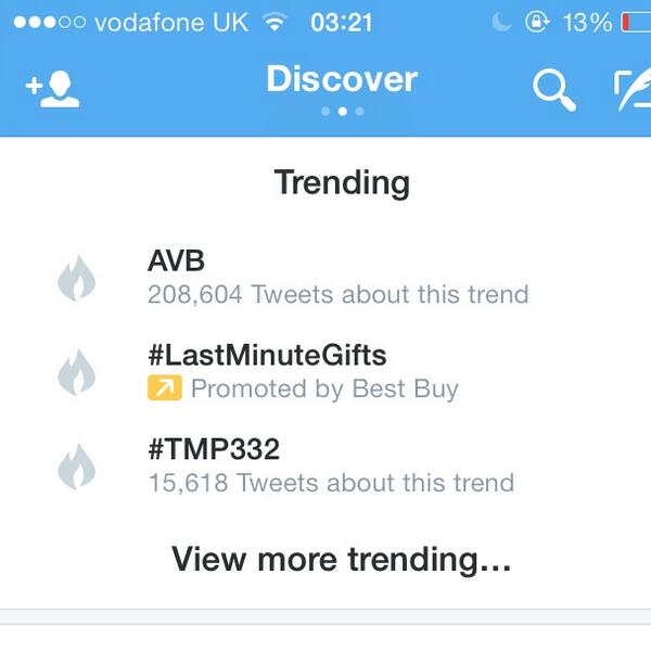 Syndicate's tweet photo. I see you trending #TMP332 http://t.co/BdHbv1GjHw